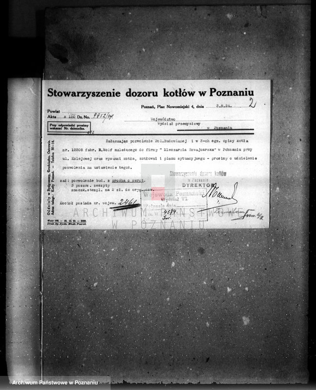 Obraz 6 z jednostki "Młyn i olejarnia we wsi Ruda pow. obornicki, własność. L. Rosochowicz nr woj. 2461"