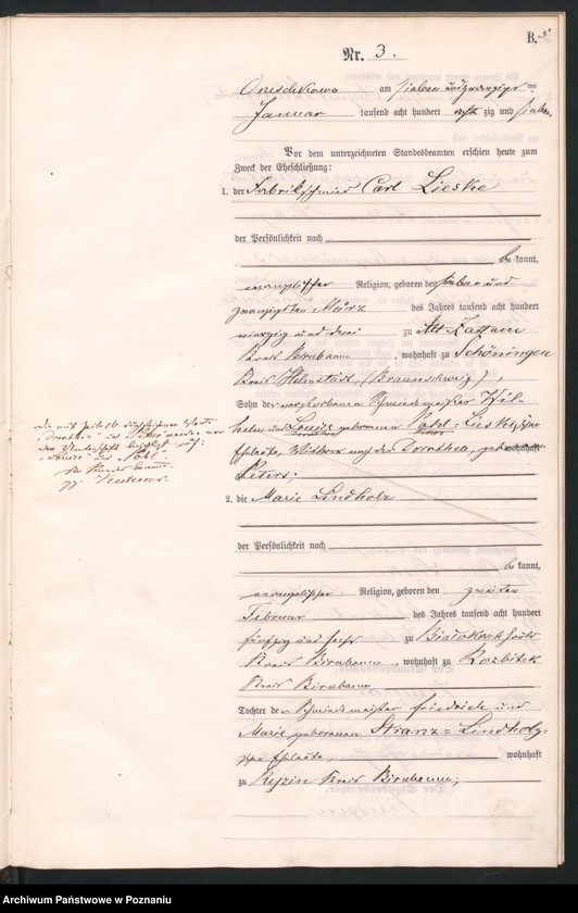 Obraz 8 z jednostki "Księga małżeństw"