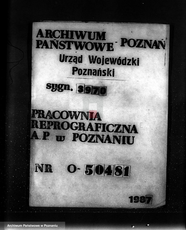 Obraz 1 z jednostki "Zmiana częściowej zmiany orzeczenia dotyczącego lasu majątku Zdzenice powiat turecki"