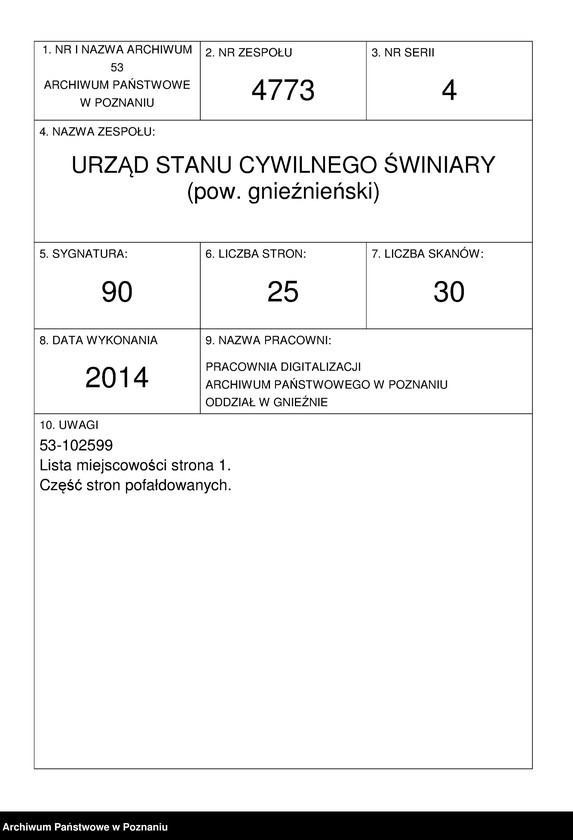 Obraz 2 z jednostki "Sterbe-Hauptregister"
