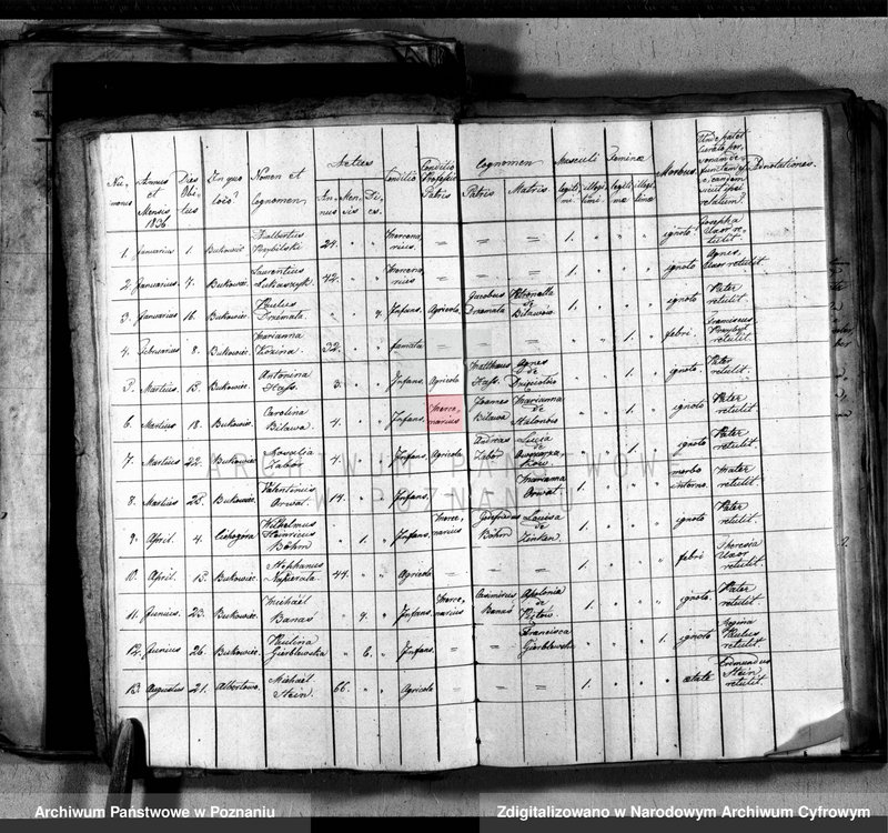 image.from.unit.number "Liber baptisatorum, copulatorum, mortuorum"