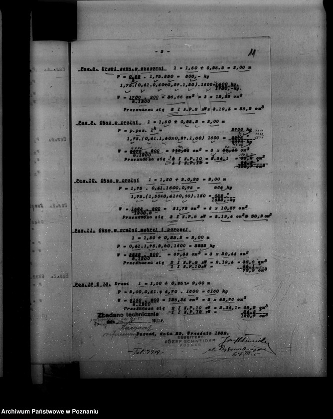 Obraz 16 z jednostki "Pralnia i suszarnia St. Kałamajskiego w Poznaniu znajdująca się w Mosinie przy ul. Farbiarskiej /zatwierdzenie zakładu/"