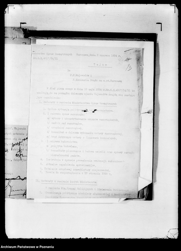 Obraz 17 z jednostki "/Zjazdy starostów i wojewodów/ /materiały przygotowawcze/"