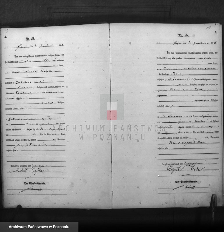 Obraz 7 z jednostki "Księga urodzeń t. I"