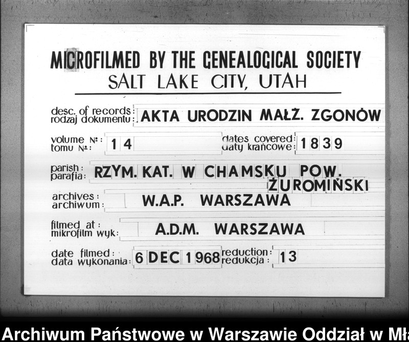 image.from.unit.number "Akta urodzin, małżeństw i zgonów"