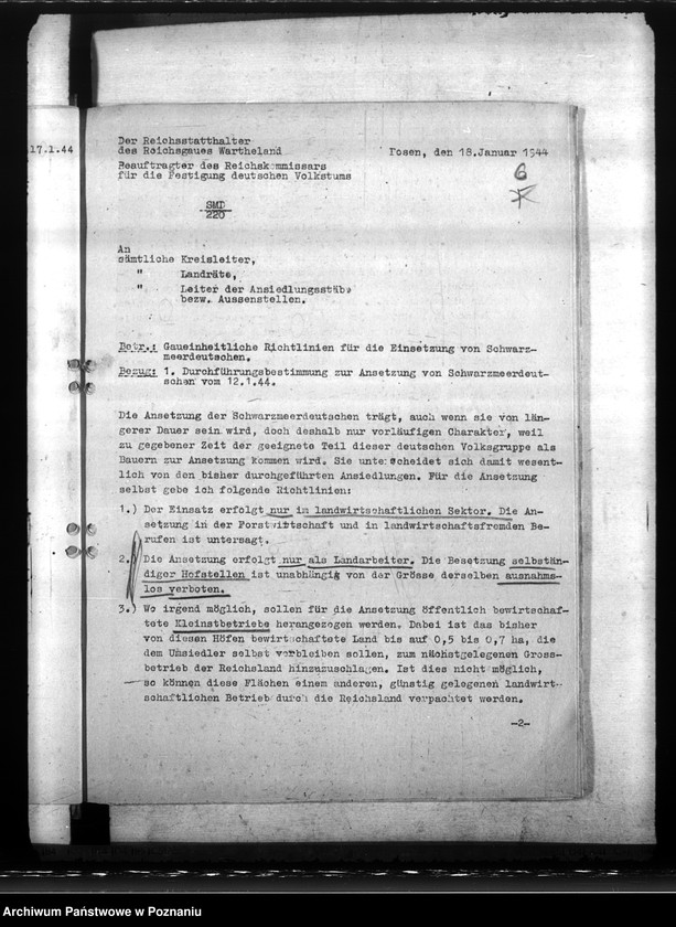 Obraz 10 z jednostki "Unterbringung der Schwarzmeerdentsche"