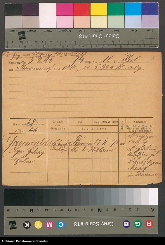 image.from.unit.number "Karty meldunkowe: Grunwald O. - Günther C."