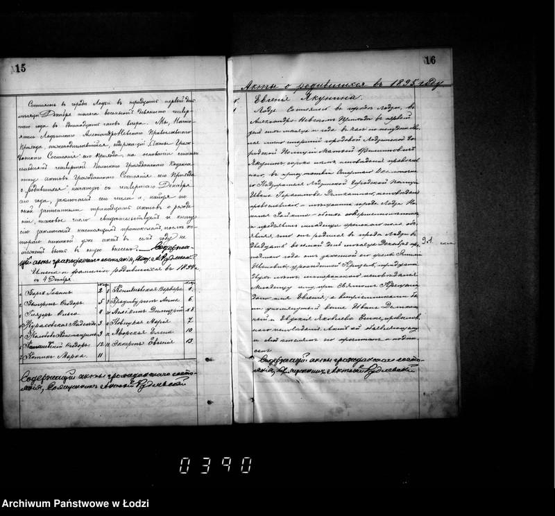 Obraz 12 z jednostki "Duplikat aktów urodzeń, małżeństw i zgonów"