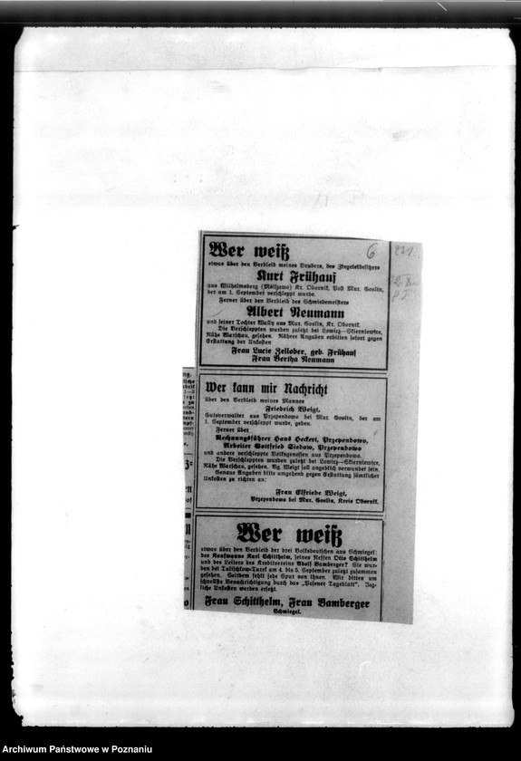 Obraz 10 z jednostki "Schriftwechsel Dr. Lück - Korespondencja z doktorem K. Lück, jako kierownik Genhäftstelle der Volkskentnhen"