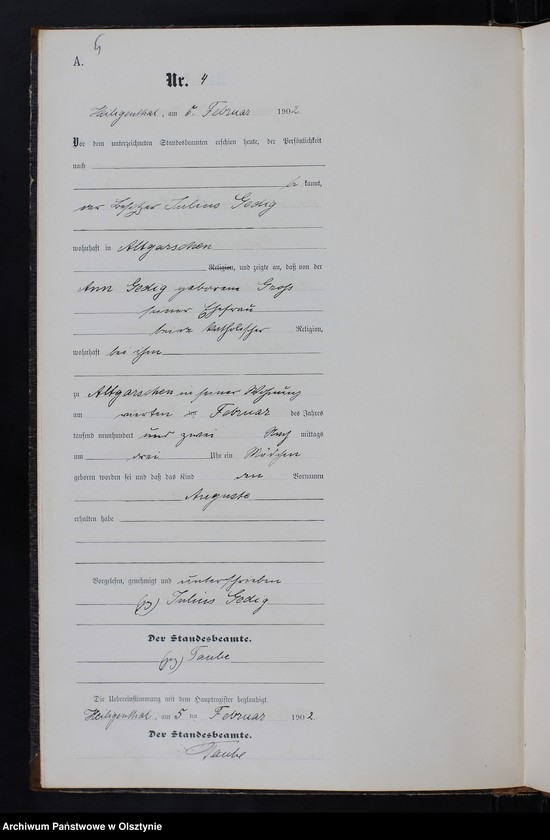 image.from.unit.number "Geburts-Neben-Register Nr 1 - 58"