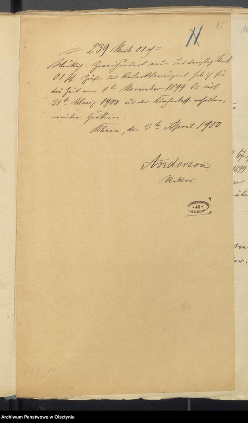 image.from.unit.number "Jahres Rechnung der Kirche zu Rhein"