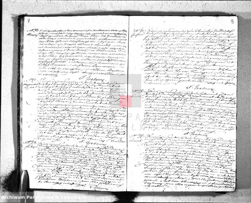 Obraz 7 z jednostki "Duplikat ksiąg metrycznych Parafij Ewangelickiey Suwałki za rok 1843."