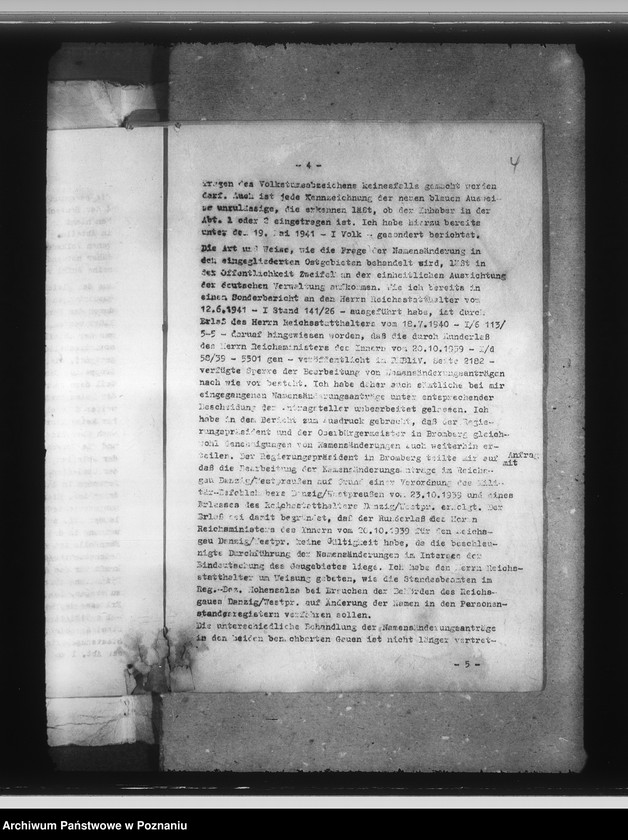 Obraz 8 z jednostki "Sprawozdanie sytuacyjne prezesa rejencji inowrocławskiej"