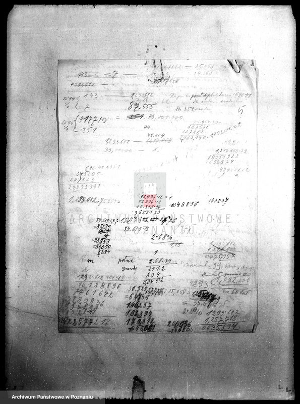 Obraz 9 z jednostki "Korespondencja (w sprawie zadłużenia gospodarstw rolnych z tytułu należności Funduszu Obrotowego Reformy Rolnej) z Państwowym Bankiem Rolnym"