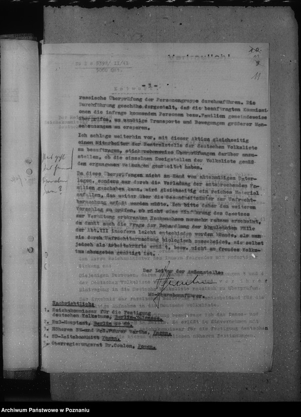 Obraz 15 z jednostki "Rassische Musterung von Angehörigen der Abteilungen III und IV."