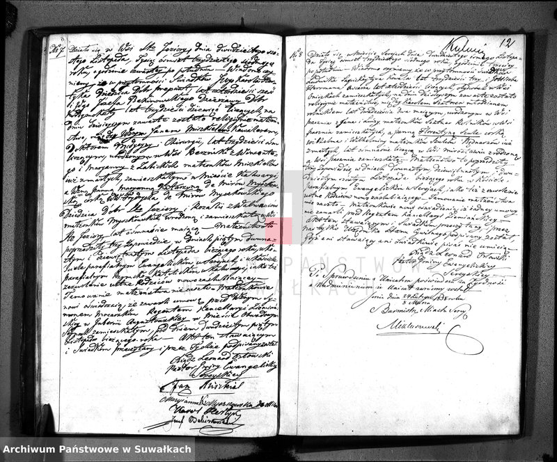 image.from.unit.number "Księga Duplikat do Zapisywania Aktów Urodzenia, Małżeństw i Zejścia dla Parafii Ewangelickiey Sereyskiey na Rok 1837"