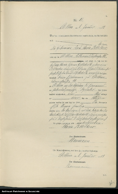 image.from.unit.number "Geburts-Register (Neben-Register) Band I"