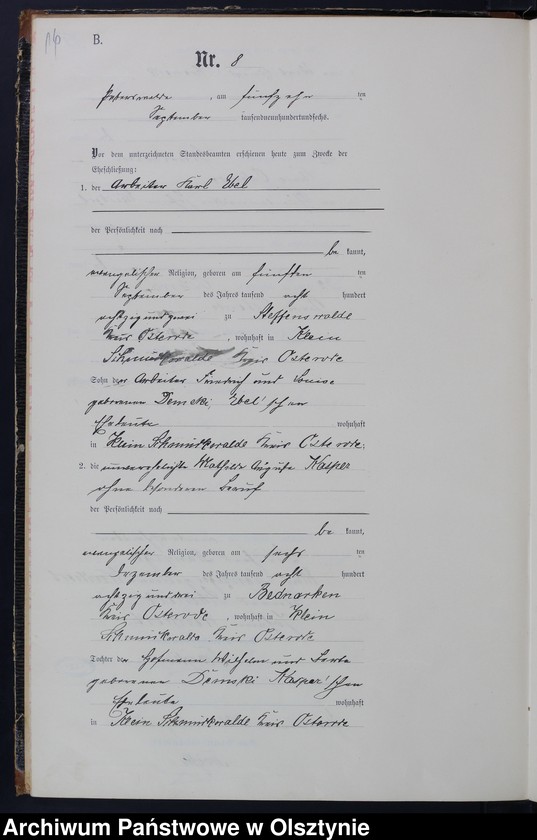 image.from.unit.number "Heiraths-Neben-Register Nr 1 - 18"