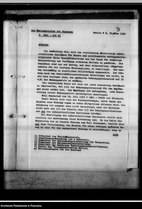 Obraz 7 z jednostki "Bestimmungen über die Beschaffung von Wohnungen für Behördenbedienstete."