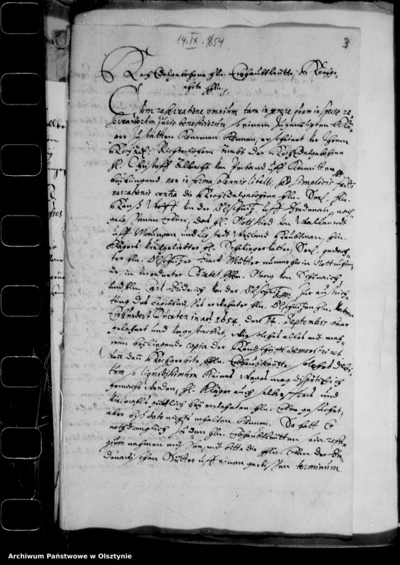 image.from.unit.number "Klag-Libell in puncto debiti liquidissimi Hn. X-ph Albr. von Perband auff Kewitten contra Sätliche Erben des Hans Wolff von der Ölschnitz auf Fredenau"