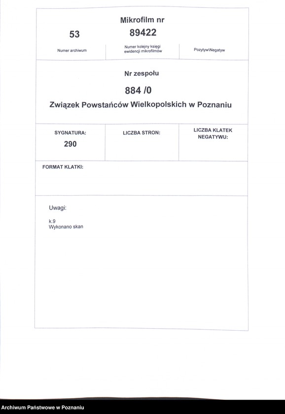 Obraz 2 z jednostki "Odolanów, powiat Ostrów - akta koła."