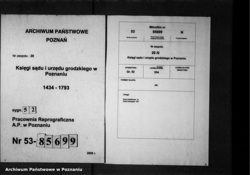 Obraz 1 z jednostki "Resignationes [inducta]"