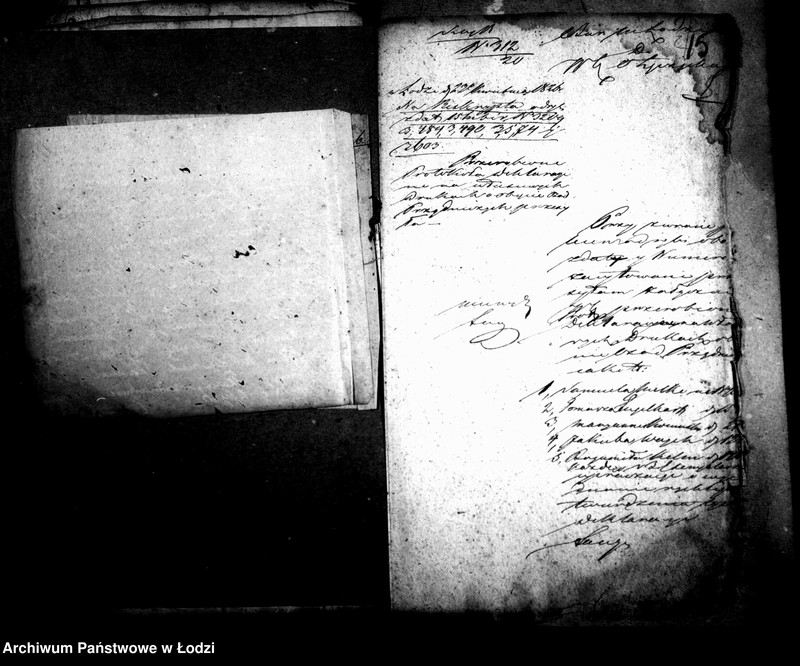 Obraz 13 z jednostki "Akta tyczące się budowy domów przez prządków"