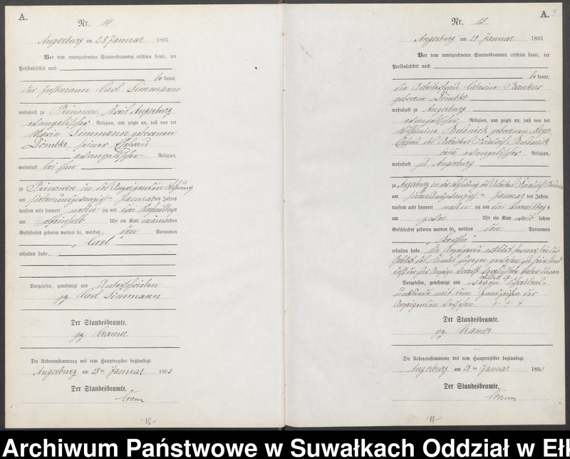 image.from.unit.number "Geburts-Neben-Register des Preussischen Standes-Amtes Angerburg Kreis Angerburg"