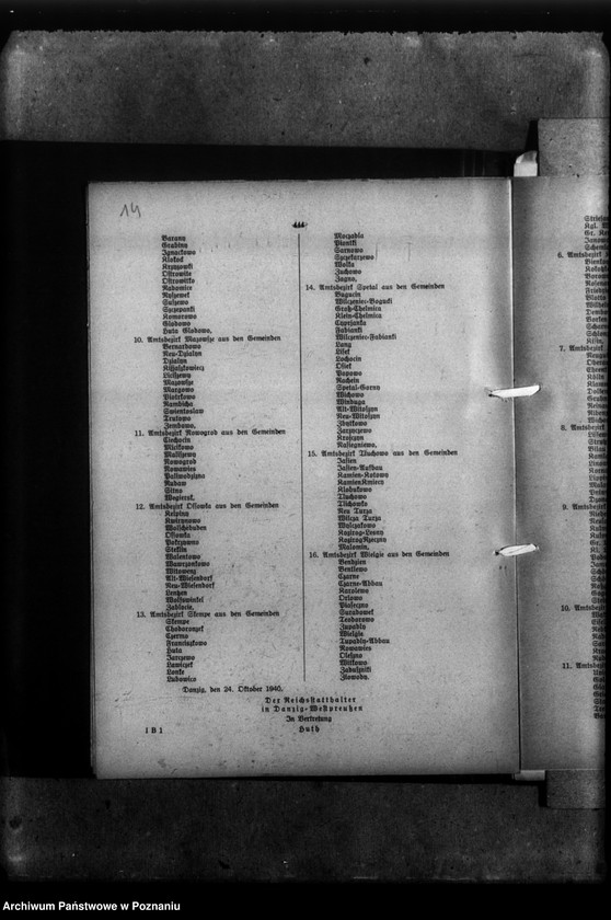 Obraz 18 z jednostki "Schriftwechsel mit den Kreisen aus Ostund Westpreussen - w sprawie Niemców, którzy zginęli w 1939 roku"