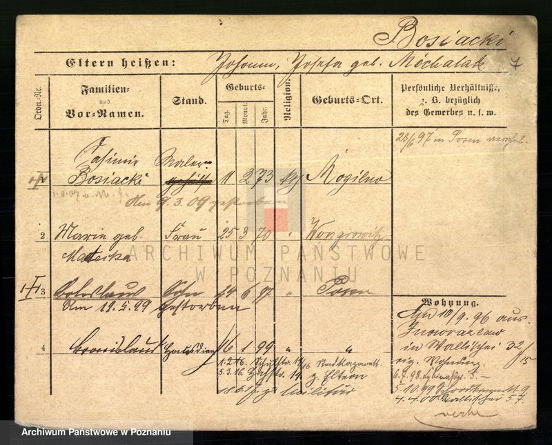 Obraz 9 z jednostki "Bosiacka - Brak"