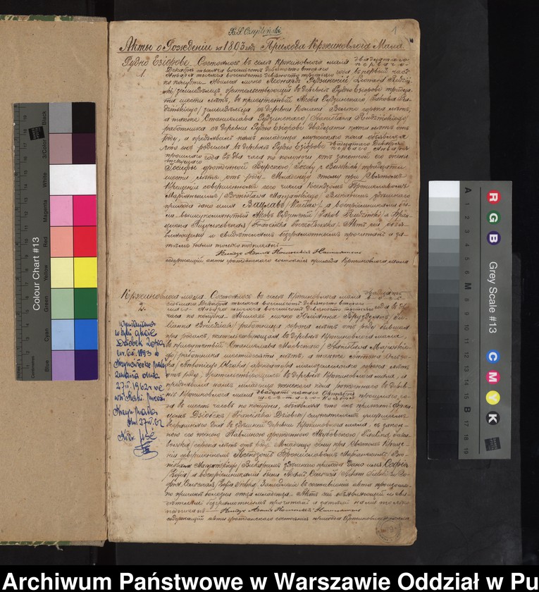 image.from.unit.number "Akta urodzeń, małżeństw i zgonów"