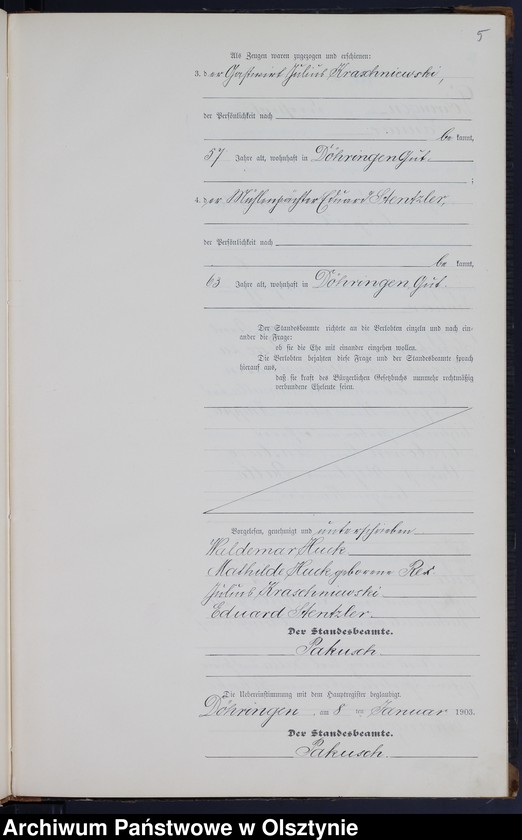 image.from.unit.number "Heiraths-Neben-Register Nr 1 - 19"