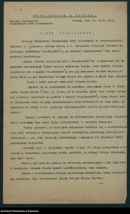 Obraz 4 z jednostki "[Korespondencja z różnymi departamentami i innymi ministerstwami]"