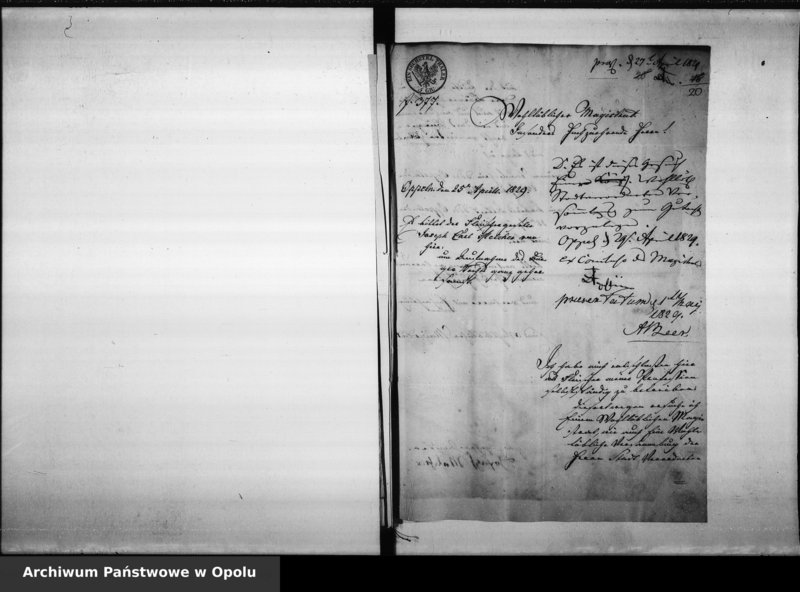 Obraz 20 z jednostki "Acta von Annahme und Vereidung der neuen Bürger bei der Stadt Oppeln"