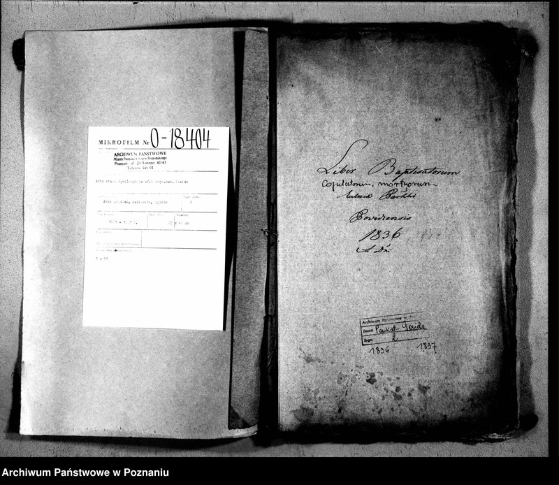 image.from.unit.number "Liber baptisatorum, copulatorum, mortuorum"