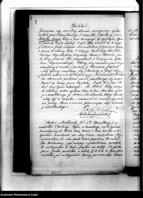 Obraz 11 z jednostki "Akta w sprawie zabójstwa Józefa Janiszewskiego"