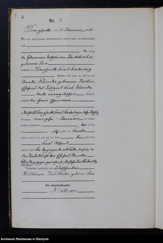 image.from.unit.number "Geburts-Haupt-Register Nr 1 - 115"