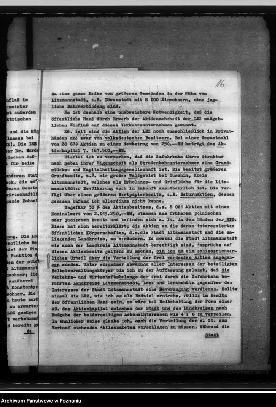 Obraz 20 z jednostki "Vororthahn und Strassenbahn - Litzmannstadt (Łódź)"