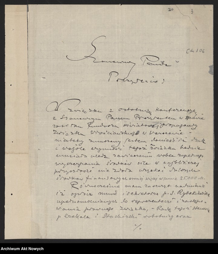 image.from.unit.number "Włościański Związek Oświaty - prośby o pomoc i poparcie, wydawnictwa - broszury antykomunistyczne"