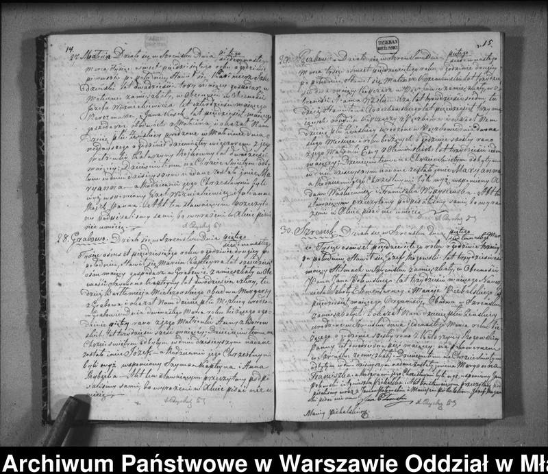 image.from.unit.number "Akta urodzeń, małżeństw i zgonów"