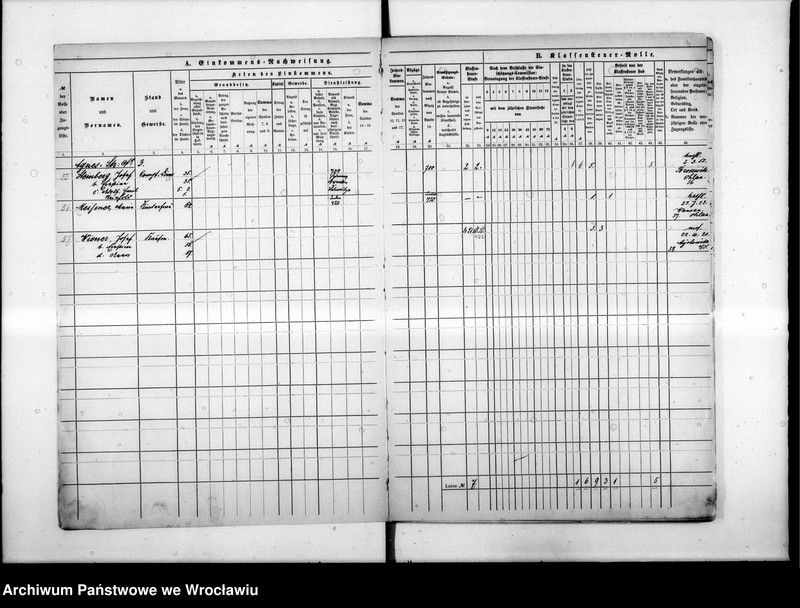image.from.unit.number "Klassensteuerrolle nebst Eikommens - Nachweisung"