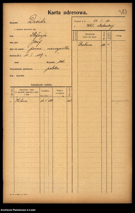 image.from.unit.number "[Spis ludności Łodzi] Drelichowski - Droszcz"