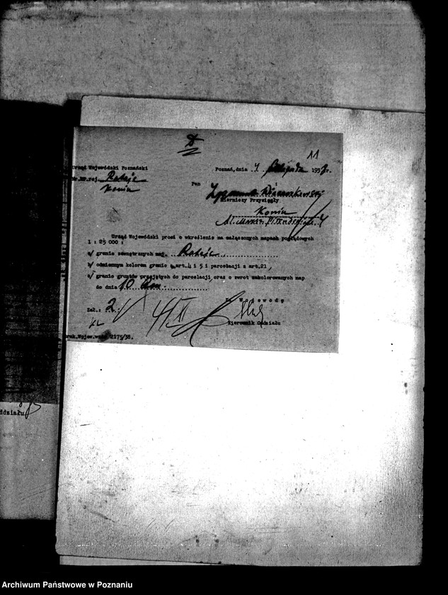 Obraz 14 z jednostki "/Majątek Rataje powiatu konińskiego przymusowy wykup/"