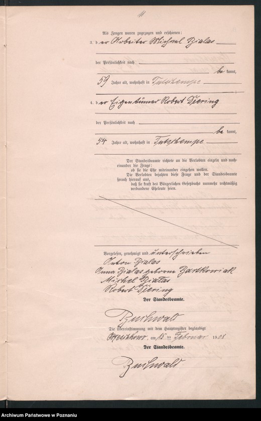 Obraz 13 z jednostki "Heirats-Neben-Register"