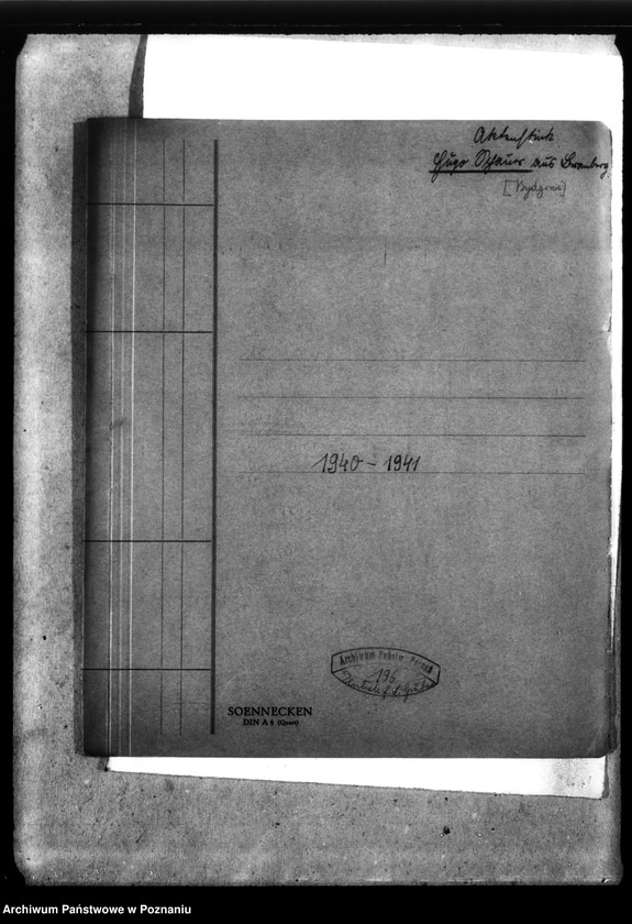 Obraz 4 z jednostki "Hugo Schaner aus Bromberg (Bydgoszcz)"