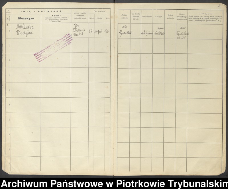 image.from.unit.number "[Księga ludności stałej wsi: Rajsko Duże, Bryszki]"