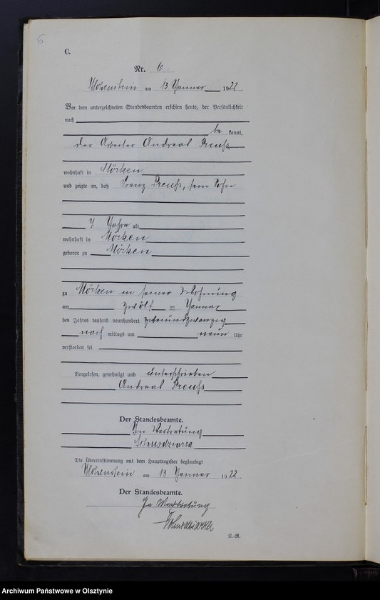 image.from.unit.number "Sterbe-Neben-Register Nr 1 - 105"