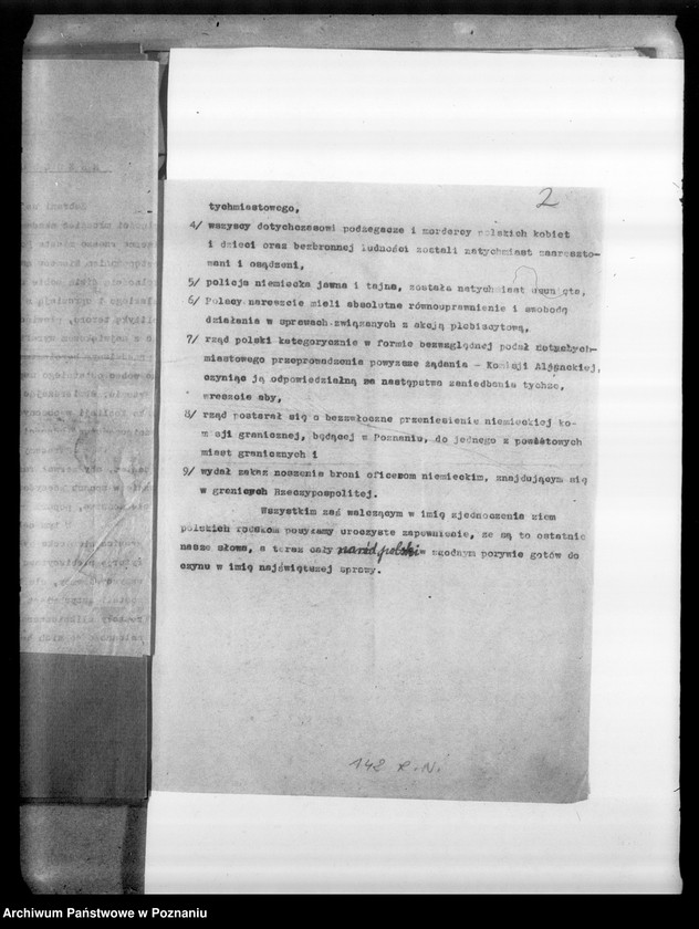 Obraz 5 z jednostki "Zjazd działaczy Górnego Śląska, regulamin wieców, raporty informacyjne na temat Śląska, księga przychodów i rozchodów z plebiscytu."