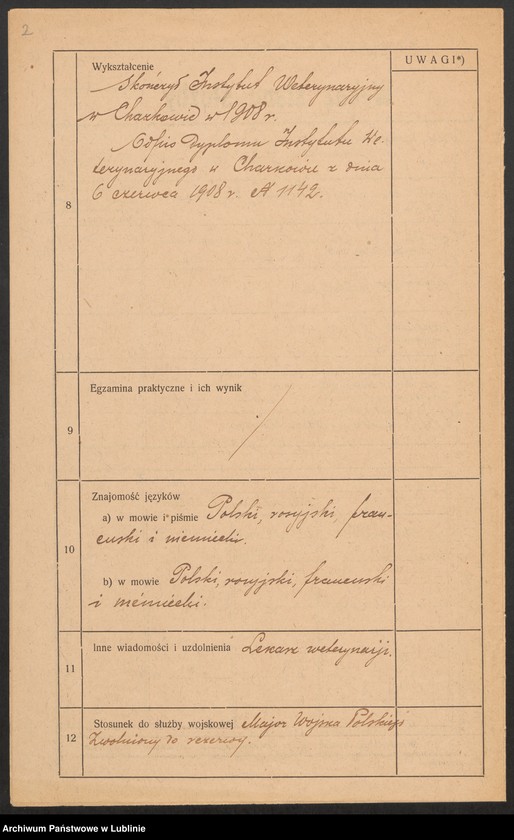 image.from.unit.number "Służba Stanisława Górskiego miejskiego lekarza weterynaryjnego"