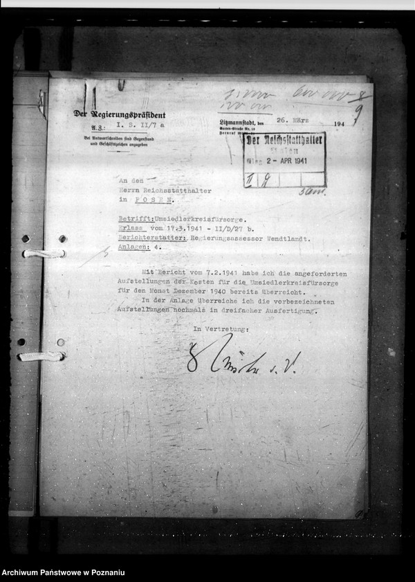 Obraz 14 z jednostki "Umsiedlerkreisfürsorge - Monat Dezember"